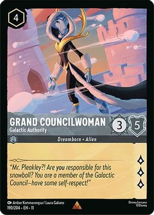 Grand Councilwoman - Galactic Authority |  (190/204) [Winterspell]