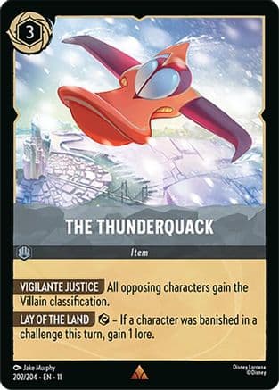 The Thunderquack | Cold Foil (202/204) [Winterspell]