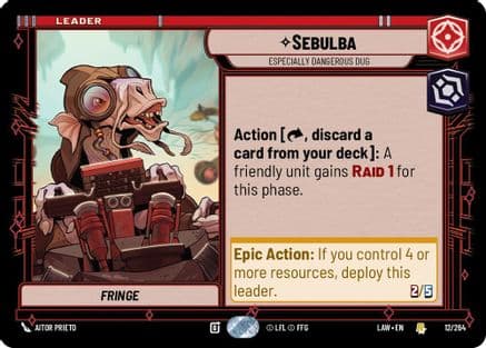 Sebulba - Especially Dangerous Dug |  (12/264)  [A Lawless Time]