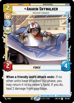 Anakin Skywalker - Prescient Podracer |  (88/264)  [A Lawless Time]