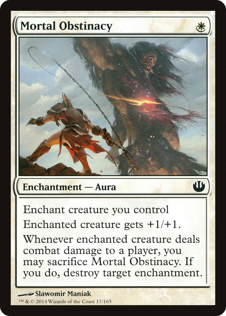 Mortal Obstinacy [Journey into Nyx] Foil