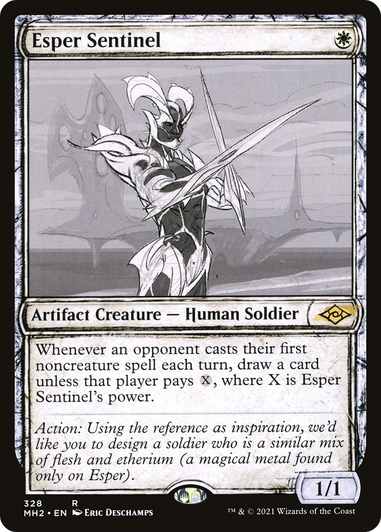 Esper Sentinel (Sketch) [Modern Horizons 2] Foil