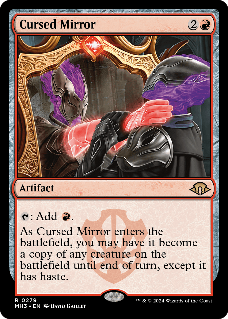 Cursed Mirror [Modern Horizons 3] Foil