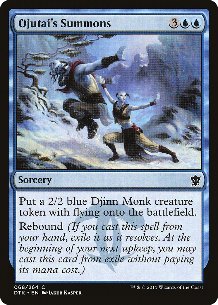 Ojutai's Summons [Dragons of Tarkir] Foil