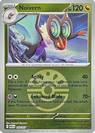 Noivern (Friend Ball) 157- ME Ascended Heroes Reverse Holofoil