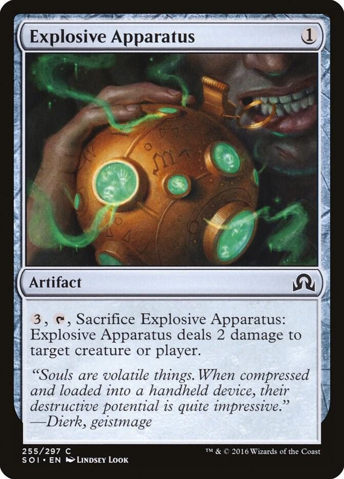 Explosive Apparatus 255/297 (Shadows over Innistrad) 