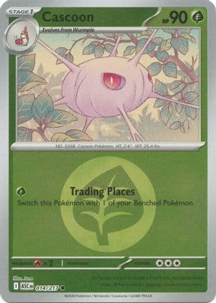 Cascoon (Energy Symbol Pattern) 014- ME Ascended Heroes Reverse Holofoil