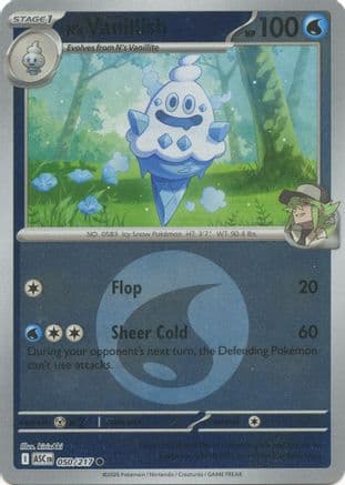 N's Vanillish (Energy Symbol Pattern) 050- ME Ascended Heroes Reverse Holofoil