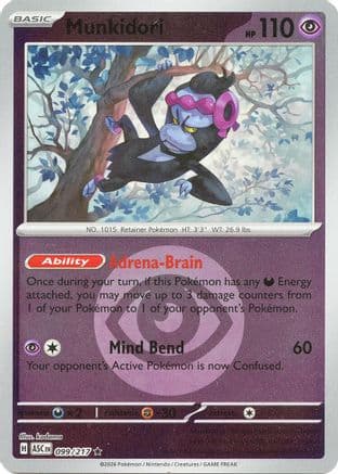 Munkidori (Energy Symbol Pattern) 099- ME Ascended Heroes Reverse Holofoil