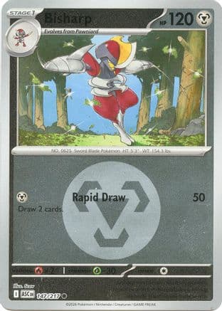 Bisharp (Energy Symbol Pattern) 147- ME Ascended Heroes Reverse Holofoil
