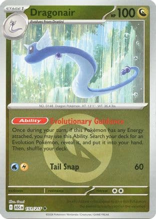 Dragonair (Energy Symbol Pattern) 151- ME Ascended Heroes Reverse Holofoil