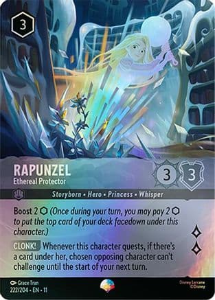 Rapunzel - Ethereal Protector (Epic) | Holofoil (222/204) [Winterspell]