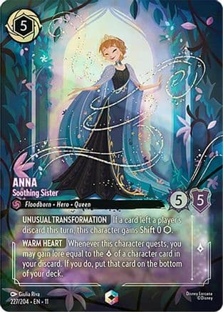 Anna - Soothing Sister (Enchanted) | Holofoil (227/204) [Winterspell]