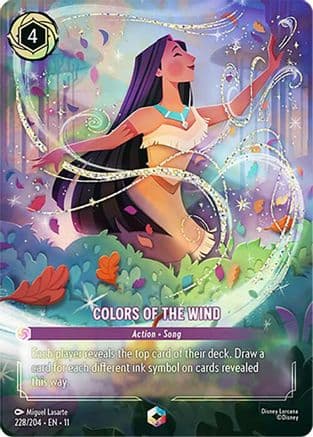 Colors of the Wind (Enchanted) | Holofoil (228/204) [Winterspell]
