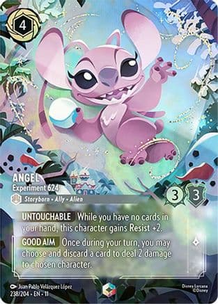 Angel - Experiment 624 (Enchanted) | Holofoil (238/204) [Winterspell]