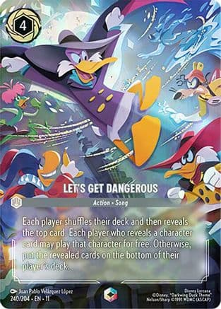 Let's Get Dangerous (Enchanted) | Holofoil (240/204) [Winterspell]