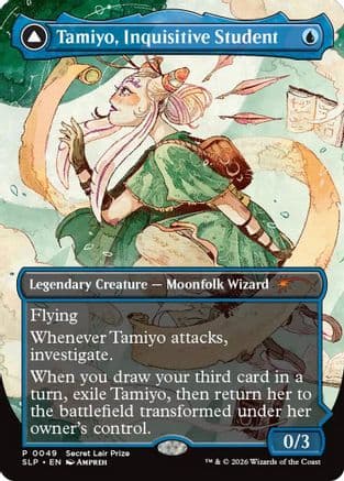 Tamiyo, Inquisitive Student |  Foil (049) [Secret Lair Showdown]