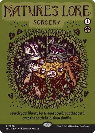 Nature's Lore (2278) |  Foil (2278) [Secret Lair Drop Series]