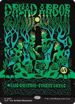 Dryad Arbor |  Foil (2281) [Secret Lair Drop Series]