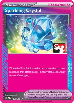 Sparkling Crystal 129/131 - Prize Pack Series Cards Holofoil
