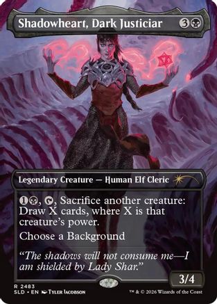 Shadowheart, Dark Justiciar |  (2483) [Secret Lair Drop Series]