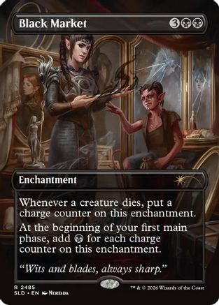 Black Market (2485) |  Foil (2485) [Secret Lair Drop Series]