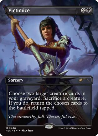 Victimize |  Foil (2486) [Secret Lair Drop Series]