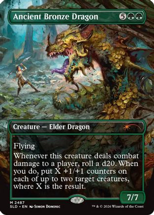 Ancient Bronze Dragon |  Foil (2487) [Secret Lair Drop Series]