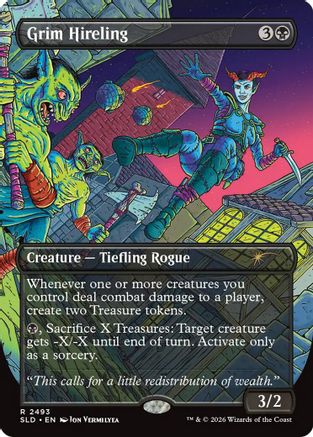 Grim Hireling |  Foil (2493) [Secret Lair Drop Series]