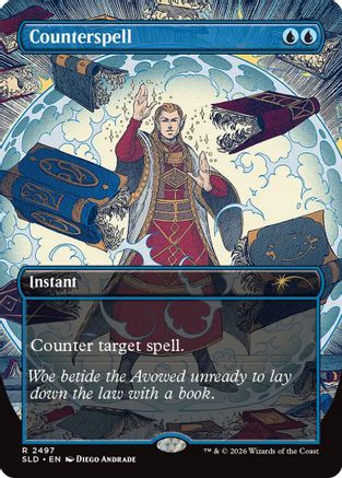 Counterspell (2497) |  Foil (2497) [Secret Lair Drop Series]