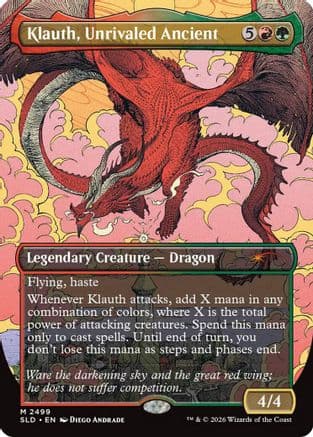 Klauth, Unrivaled Ancient |  Foil (2499) [Secret Lair Drop Series]