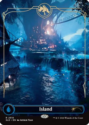 Island (2510) |  Foil (2510) [Secret Lair Drop Series]