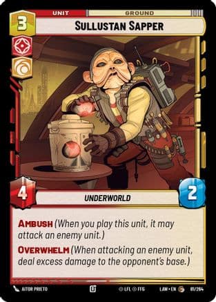 Sullustan Sapper |  (81/264)  [A Lawless Time]