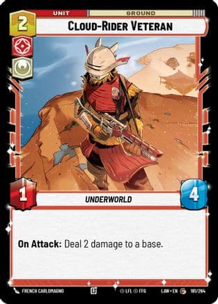 Cloud-Rider Veteran |  (181/264)  [A Lawless Time]