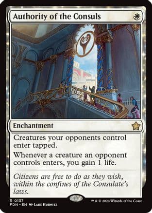 Authority of the Consuls |  (137) [Promo Pack: Lorwyn Eclipsed]