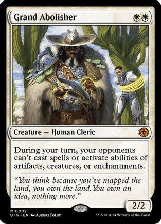 Grand Abolisher |  Foil (002) [Promo Pack: Lorwyn Eclipsed]