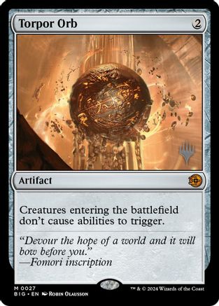 Torpor Orb |  (027) [Promo Pack: Lorwyn Eclipsed]