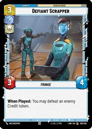 Defiant Scrapper |  (106/264)  [A Lawless Time]