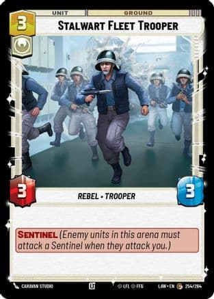 Stalwart Fleet Trooper |  (254/264)  [A Lawless Time]