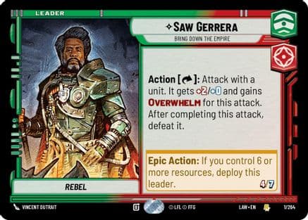 Saw Gerrera - Bring Down the Empire |  (1/264)  [A Lawless Time]