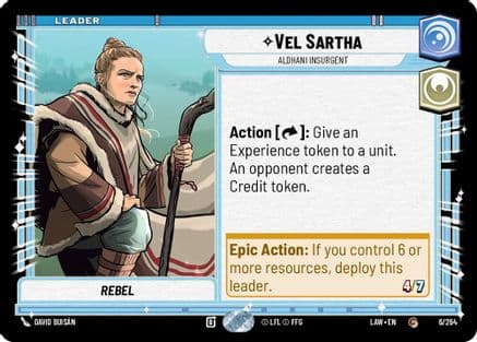Vel Sartha - Aldhani Insurgent |  (6/264)  [A Lawless Time]