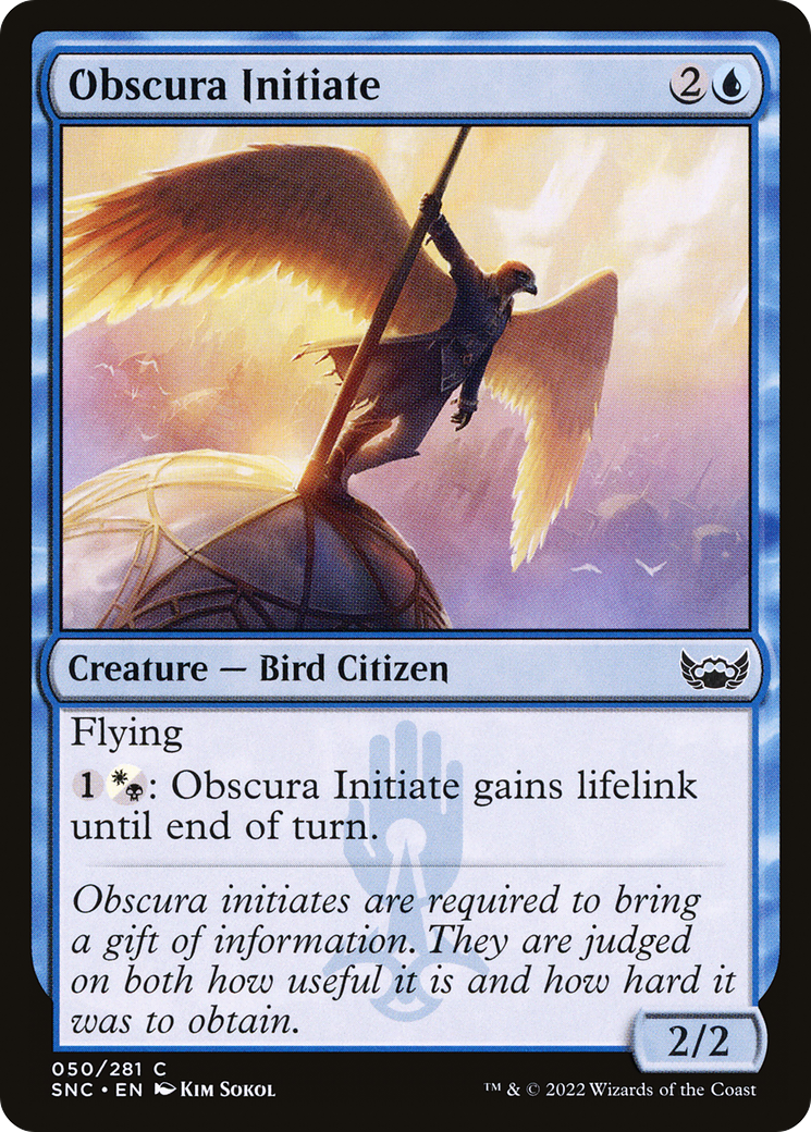 Obscura Initiate [Streets of New Capenna] Foil