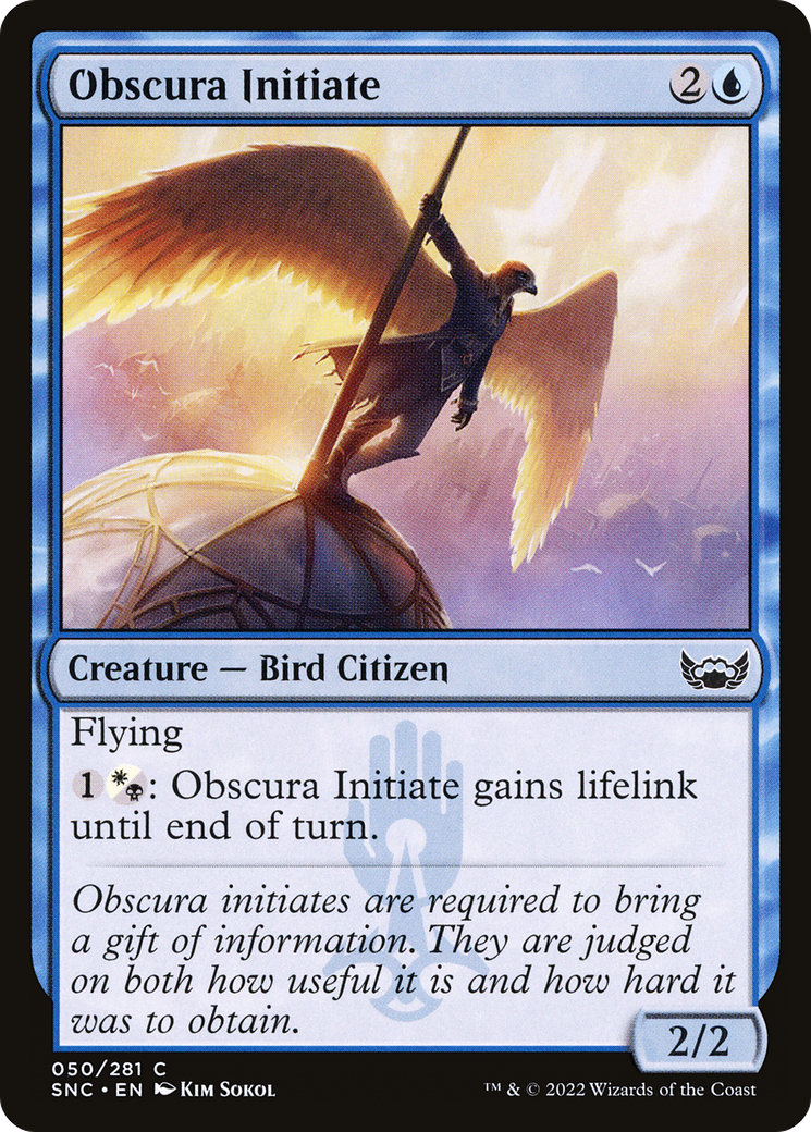 Obscura Initiate [Streets of New Capenna] Foil