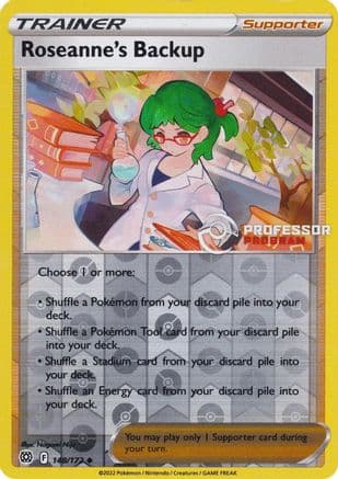 Roseanne's Backup 148- Professor Program Promos Reverse Holofoil