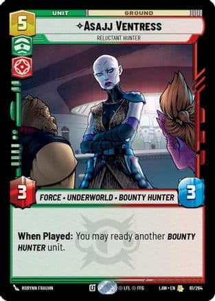 Asajj Ventress - Reluctant Hunter |  (61/264)  [A Lawless Time]