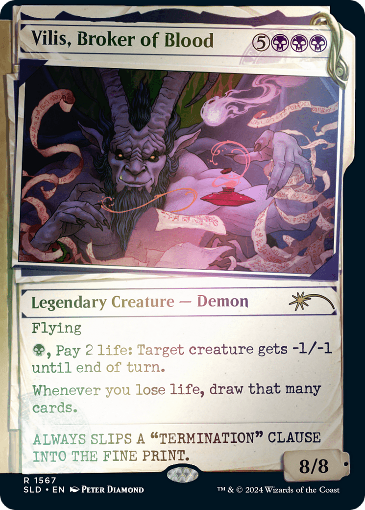 Vilis, Broker of Blood (Rainbow Foil) [Secret Lair Drop Series]