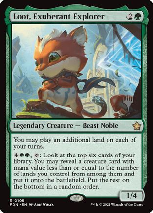 Loot, Exuberant Explorer |  (106) [Promo Pack: Lorwyn Eclipsed]