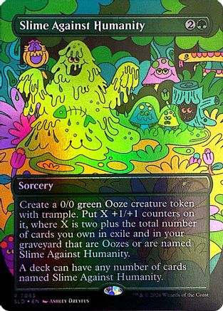 Slime Against Humanity (7083) |  Foil (7083) [Secret Lair Drop Series]