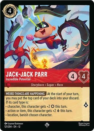 Jack-Jack Parr - Incredible Potential |  (121/204) [Wilds Unknown]