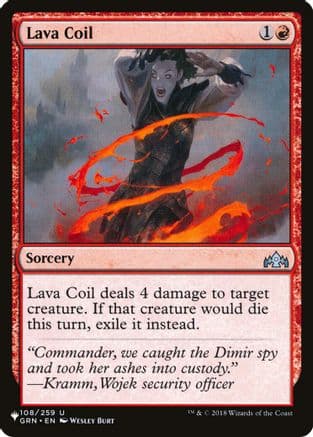 Lava Coil |  (108) [The List Reprints]